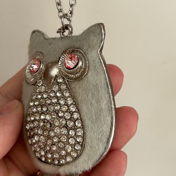 4/$100 Silver and Gray Owl Pendant necklace 32
Inch 🦉 - Picture 2 of 6